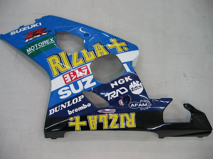 Carene 2004-2005 Suzuki GSXR 600 750 Blu Rizla GSXR Generico