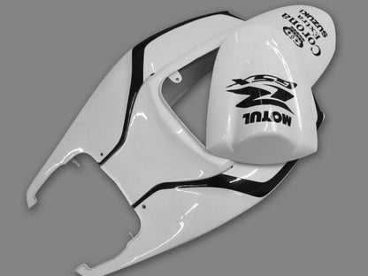 Amotopart 2006-2007 GSXR600750 SUZUKI CLADDING WHITE KIT