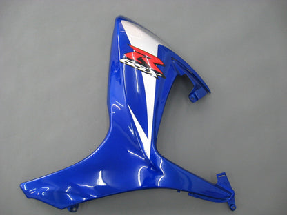 For GSXR 600/750 2006-2007 Bodywork Fairing Blue ABS Injection Molded Plastics Set