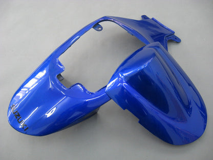 Amotopart 2006-2007 GSXR600750 Suzuki Cladding Blue & Black Kit
