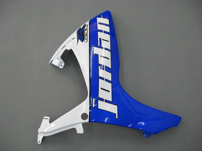 Amotopart 2006-2007 Suzuki GSXR600750 Clearing White & Blue Kit