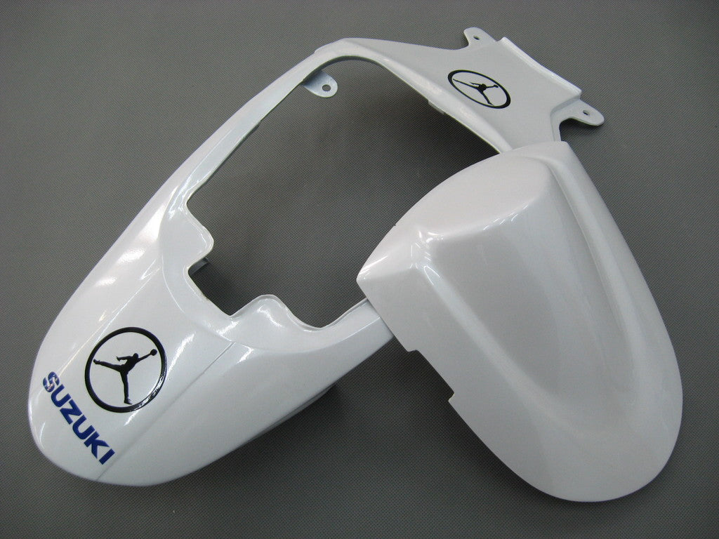 Amotopart 2006-2007 Suzuki GSXR600750 Clearing White & Blue Kit