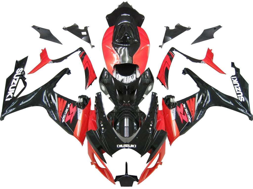 Generic Fit For Suzuki GSXR 600/750 (2006-2007) Bodywork Fairing ABS Injection Molded Plastics Set 30 Style