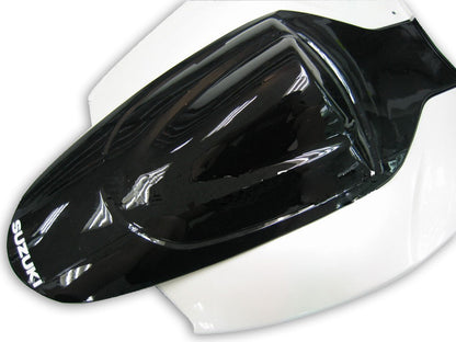 Carene 2006-2007 Suzuki GSXR 600 750 Nero &amp; Bianco GSXR Generico