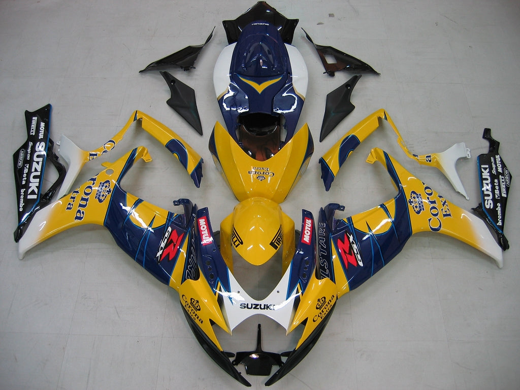 Generic Fit For Suzuki GSXR 600/750 (2006-2007) Bodywork Fairing ABS Injection Molded Plastics Set 30 Style