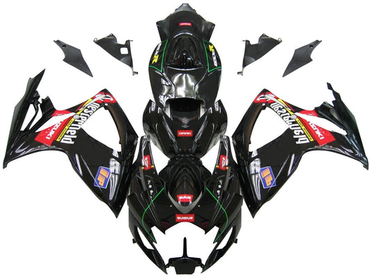 Carene 2006-2007 Suzuki GSXR 600 750 Nero Chesterfield Suzuki Racing Generico