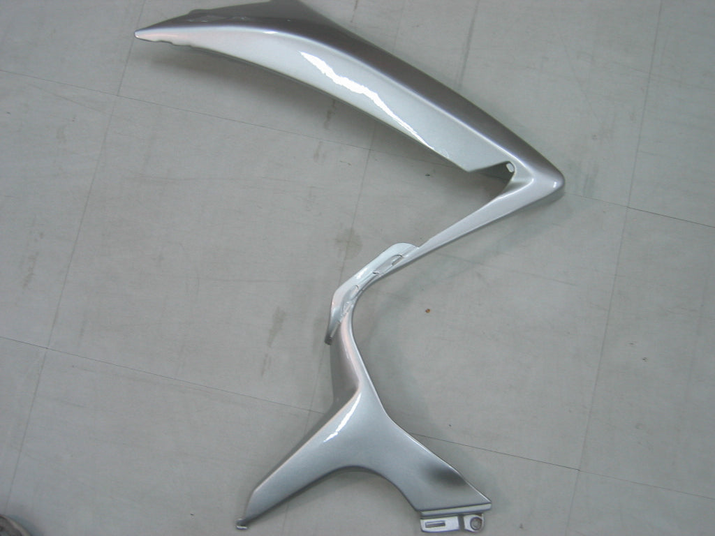 Carene 2006-2007 Suzuki GSXR 600 750 Silver &amp; Black GSXR Racing Generico