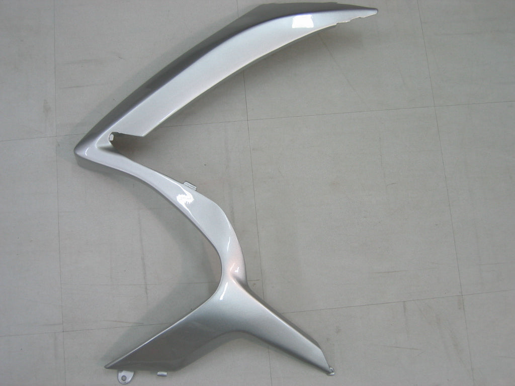 Carene 2006-2007 Suzuki GSXR 600 750 Silver &amp; Black GSXR Racing Generico