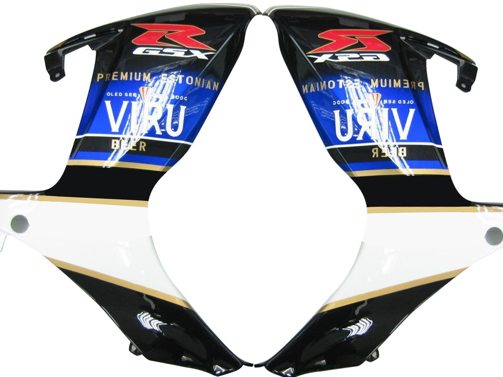 Carene 2006-2007 Suzuki GSXR 600 750 Black Blur Viru Beer Generico