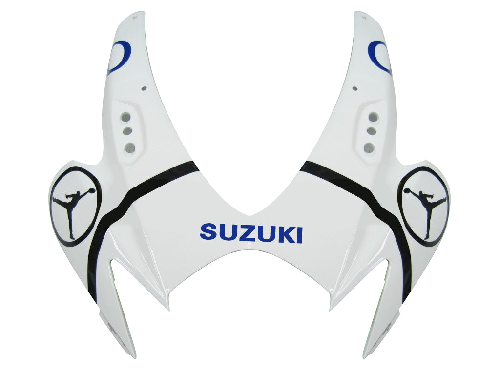 Carene 2006-2007 Suzuki GSXR 600 750 Bianco &amp; Blu Jordan Racing Generico