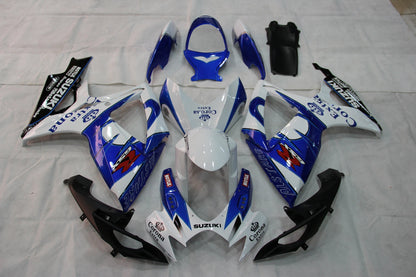 Carene 2006-2007 Suzuki GSXR 600 750 Bianco Blu Corona Racing Generico