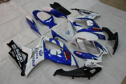 Carene 2006-2007 Suzuki GSXR 600 750 Bianco Blu Corona Generico