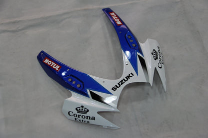 Carene 2006-2007 Suzuki GSXR 600 750 Bianco Blu Corona Racing Generico