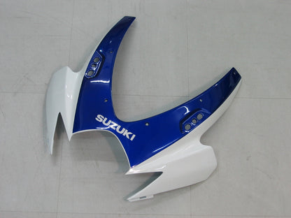 Amotopart 2006-2007 GSXR600750 Suzuki Cladding Blue & White Kit