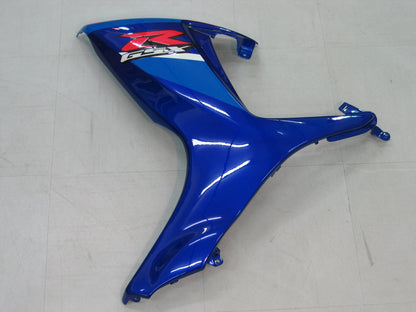 Amotopart 2006-2007 GSXR600750 Suzuki Cladding Blue & White Kit