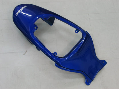 Amotopart 2006-2007 GSXR600750 Suzuki Cladding Blue & White Kit