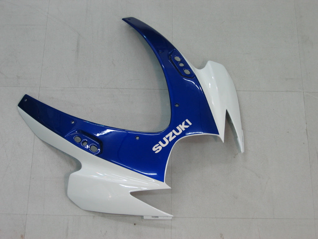 Amotopart 2006-2007 GSXR600750 Suzuki Cladding Blue & White Kit