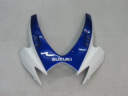 Amotopart 2006-2007 GSXR600750 Suzuki Cladding Blue & White Kit
