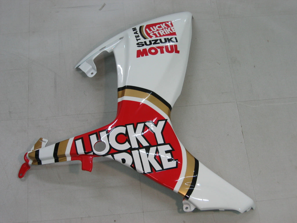 Carene 2006-2007 Suzuki GSXR 600 750 Bianco Rosso Lucky Strike Generico