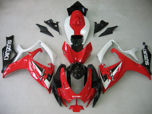 Amotopart 2006-2007 Suzuki GSXR600750 Kit rosso e nero.