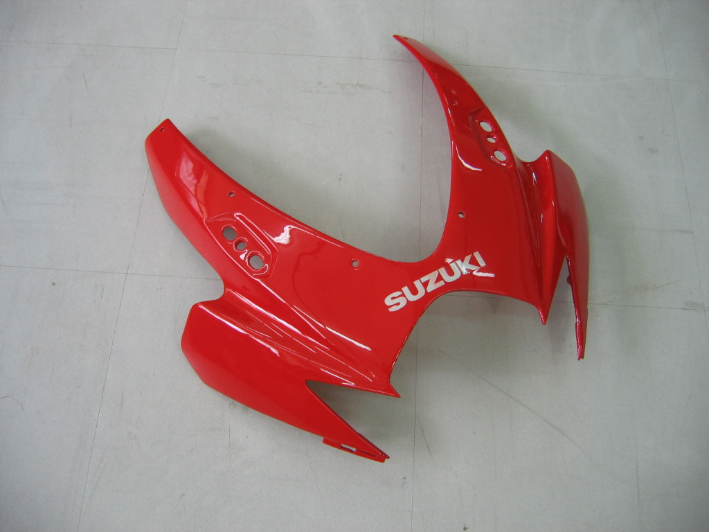 Amotopart 2006-2007 GSXR600750 Suzuki Cladding White? e kit rosso