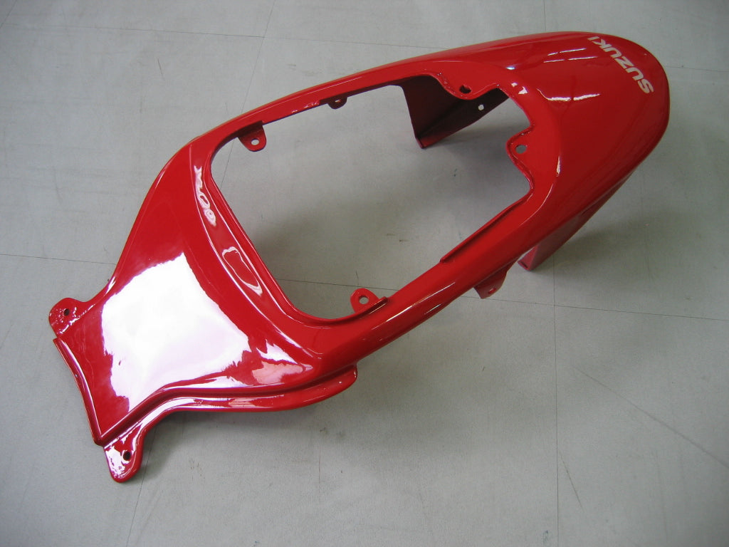 Amotopart 2006-2007 GSXR600750 Suzuki Cladding White? e kit rosso