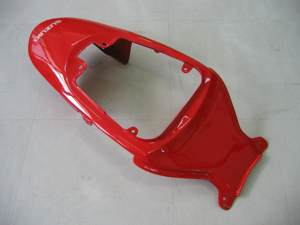 Amotopart 2006-2007 GSXR600750 Suzuki Cladding White? e kit rosso