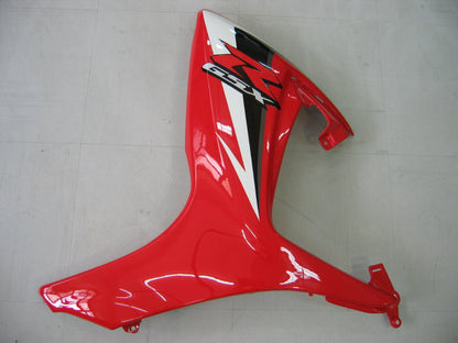 Amotopart 2006-2007 GSXR600750 Suzuki Cladding White? e kit rosso