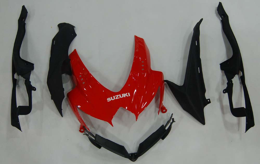 Carene 2008-2010 Suzuki GSXR 600 750 Rosso Bianco Nero GSXR Racing Generico