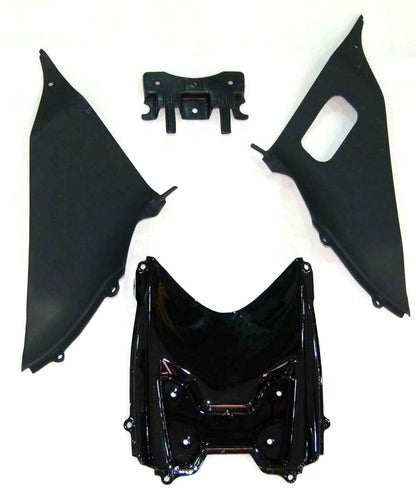 Carene 2008-2010 Suzuki GSXR 600 750 Black &amp; Green Flame GSXR Racing Generico