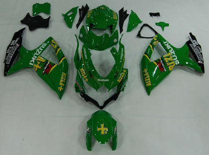 Carene 2008-2010 Suzuki GSXR 600 750 Verde Rizla Racing Generico