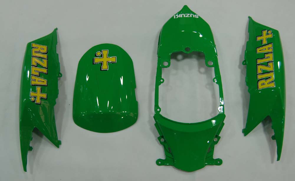 Carene 2008-2010 Suzuki GSXR 600 750 Verde Rizla Racing Generico