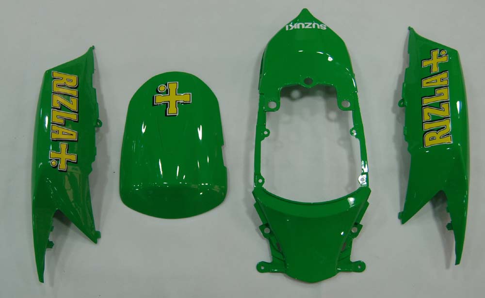 Carene 2008-2010 Suzuki GSXR 600 750 Verde Rizla Generico