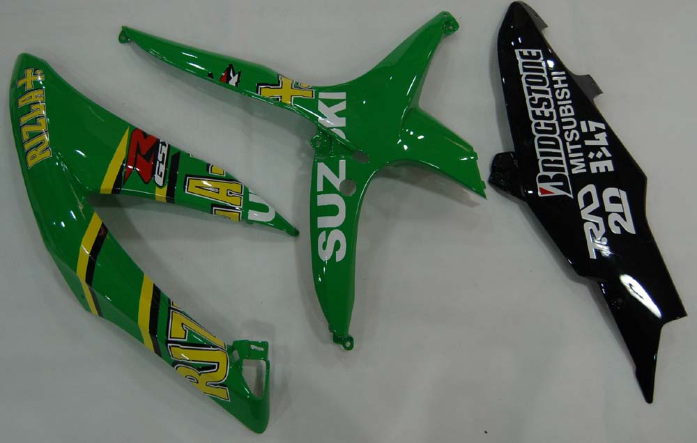 Carene 2008-2010 Suzuki GSXR 600 750 Verde Rizla Racing Generico