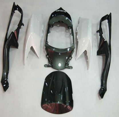 Carene 2008-2010 Suzuki GSXR 600 750 Bianco &amp; Argento GSXR Racing Generico