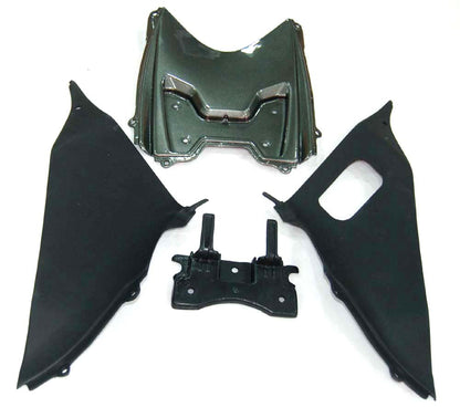 Carene 2008-2010 Suzuki GSXR 600 750 Bianco &amp; Argento GSXR Racing Generico