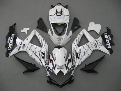 Carene 2008-2010 Suzuki GSXR 600 750 Bianco Alstare Corona Racing Generico