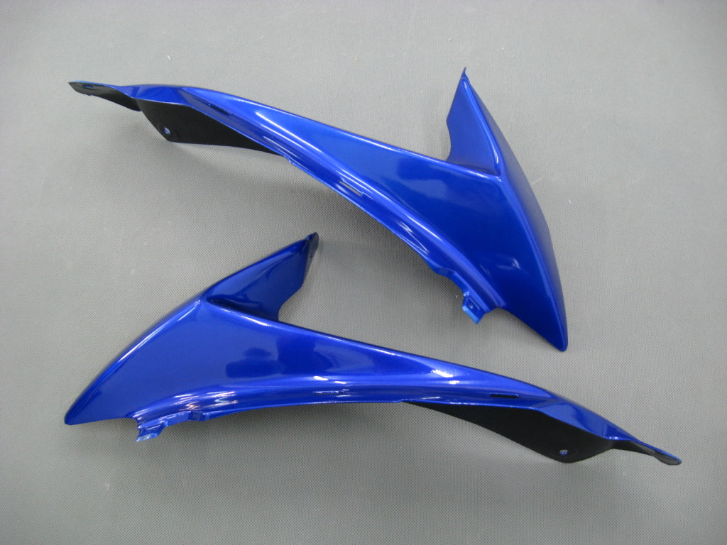 Amotopart 2008-2010 GSXR600750 SUZUKI DISGUISE WHITE & BLUE KIT