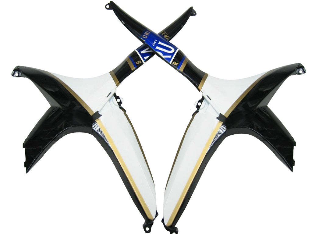 Carene 2008-2010 Suzuki GSXR 600 750 Nero Bianco Suzuki Racing Generico