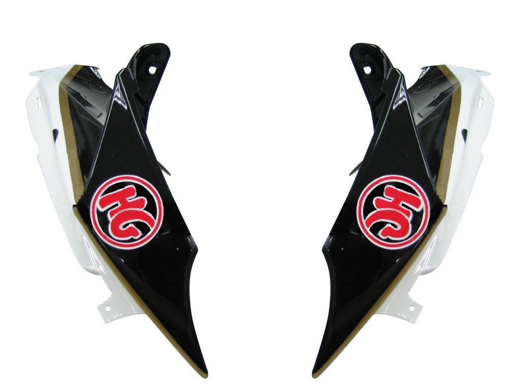 Carene 2008-2010 Suzuki GSXR 600 750 Nero Bianco Suzuki Generico