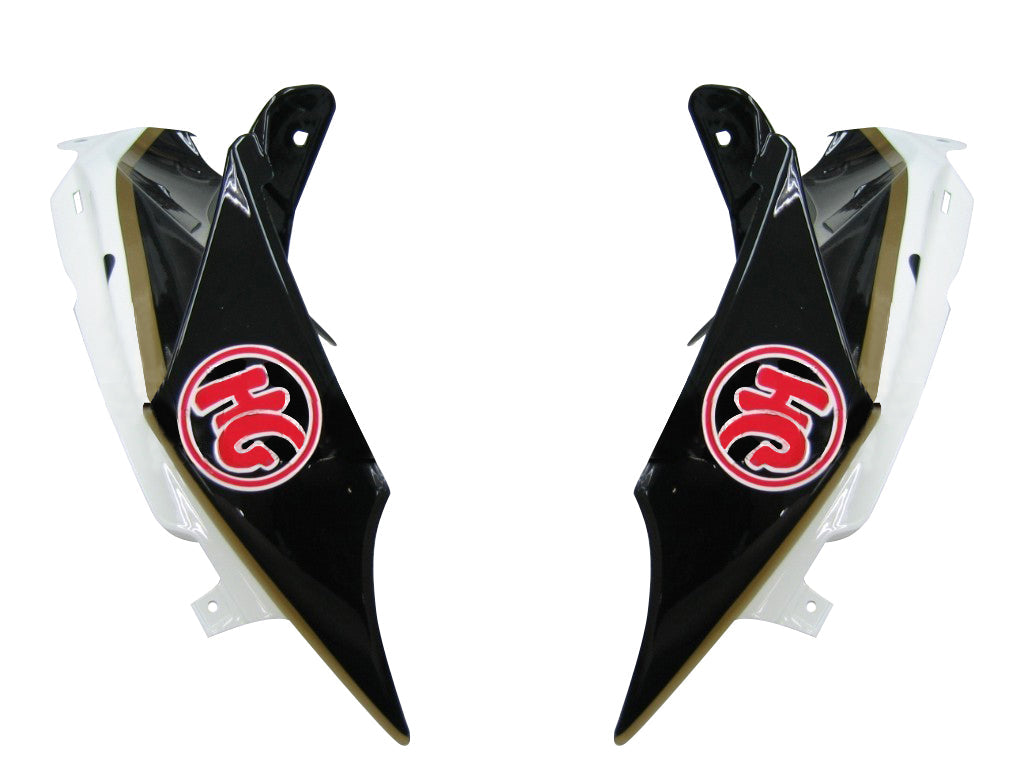 Carene 2008-2010 Suzuki GSXR 600 750 Nero Bianco Suzuki Racing Generico