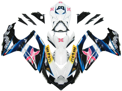Carene 2008-2010 Suzuki GSXR 600 750 Multi-Color Brux Racing Generico
