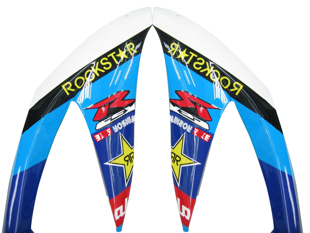 Carene 2008-2010 Suzuki GSXR 600 750 Blu Rockstar Malkita Racing Generico