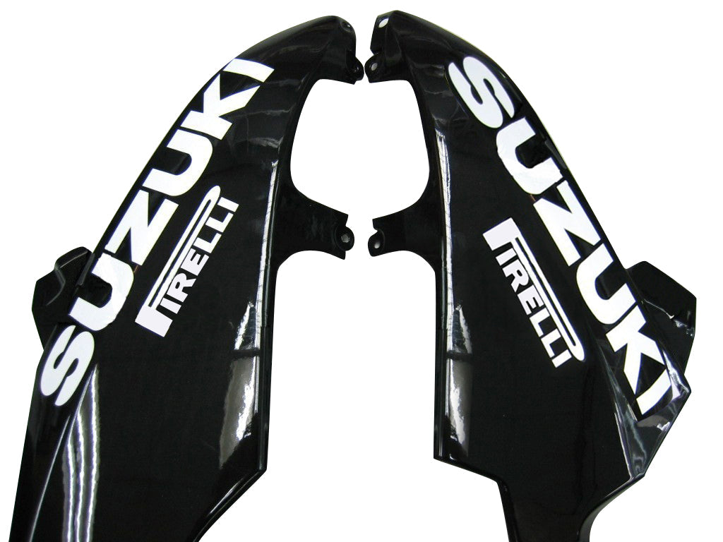 Carene 2008-2010 Suzuki GSXR 600 750 Nero Bianco Alstare Corona Racing Generico