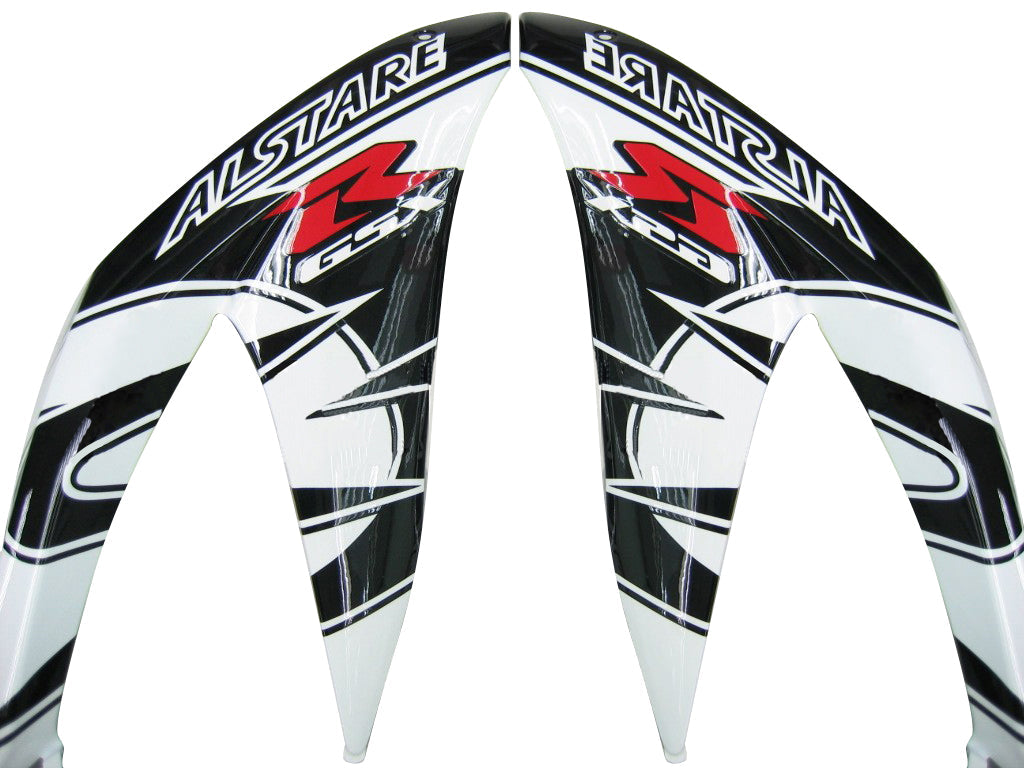 Carene 2008-2010 Suzuki GSXR 600 750 Nero Bianco Alstare Corona Racing Generico