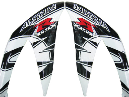 Carene 2008-2010 Suzuki GSXR 600 750 Nero Bianco Alstare Corona Racing Generico