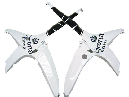 Carene 2008-2010 Suzuki GSXR 600 750 Nero Bianco Alstare Corona Racing Generico