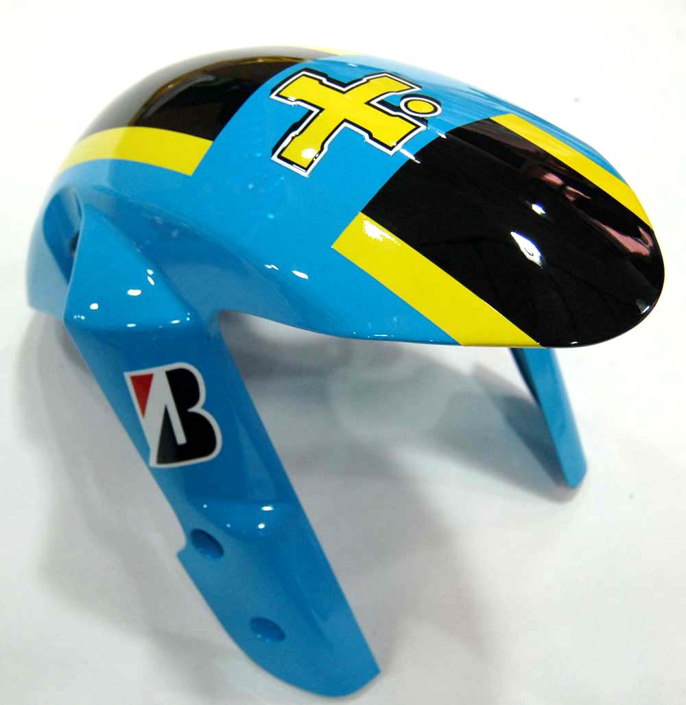 Carene 2008-2010 Suzuki GSXR 600 750 Blu Giallo Rizla Racing Generico
