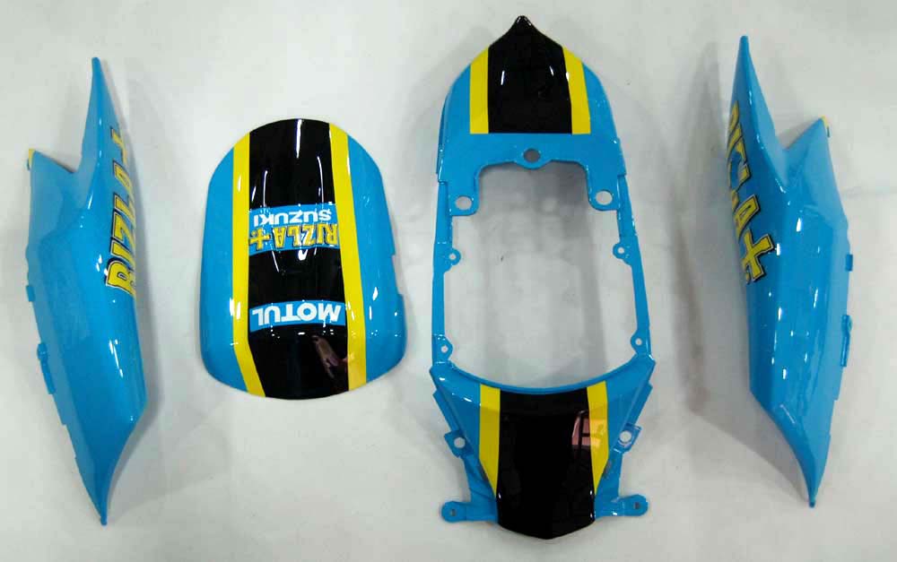 Carene 2008-2010 Suzuki GSXR 600 750 Blu Giallo Rizla Racing Generico