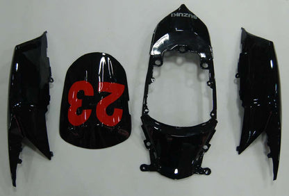 Carene 2008-2010 Suzuki GSXR 600 750 Nero Argento Jordan Racing Generico